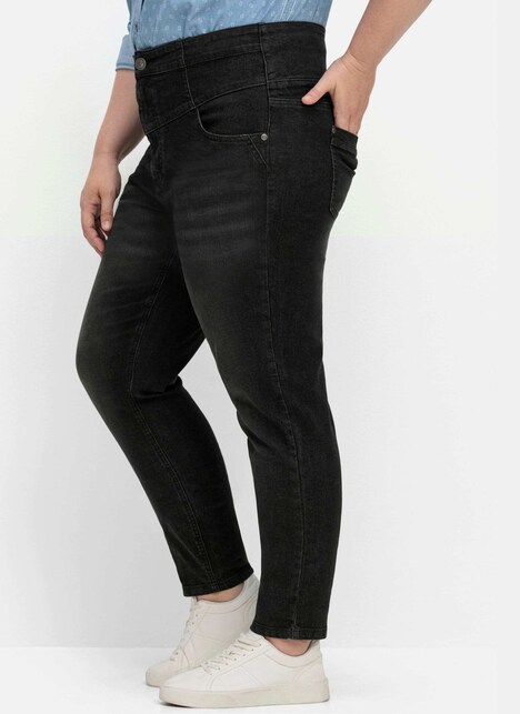 Stretch-Jeans Uni