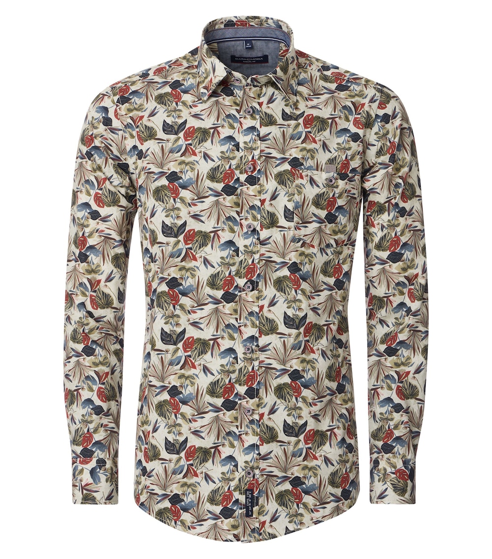 Freizeithemd Print Casual Fit
