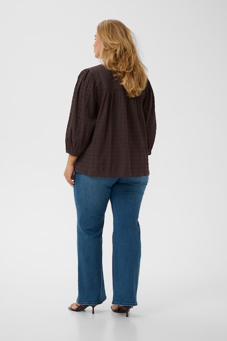 Bluse langarm A-shape