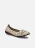 Damen Ballerina Fenja 23, sand