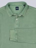 Herren Poloshirt langarm , Gruen