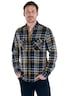 engbers Herren Overshirt kariert , Braun