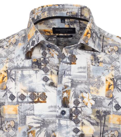 Freizeithemd Print Casual Fit