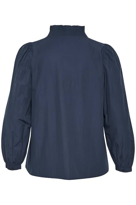 Langarm-Bluse Regular fit