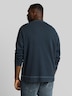 Henley Langarmshirt mit Waffelstruktur