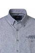 Leinenhemd kurzarm gestreift Casual Fit