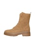 Stiefel in Leder-Optik mit Profilsohle