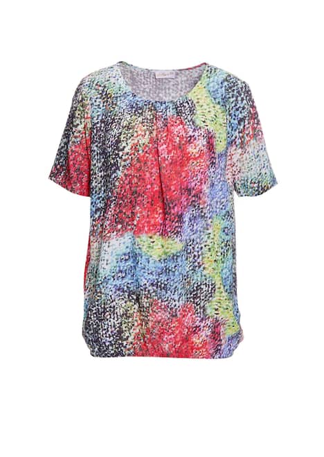 GOLDNER Blouse met print Kleurrijk gedessineerde blouse met mooie details