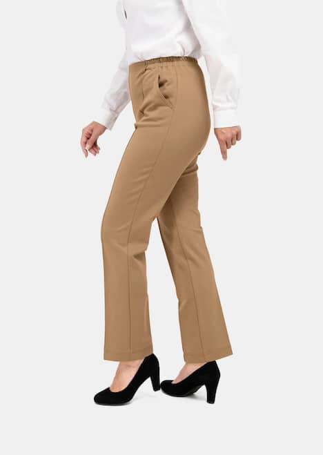 GOLDNER Jersey broek Comfortabele jersey broek