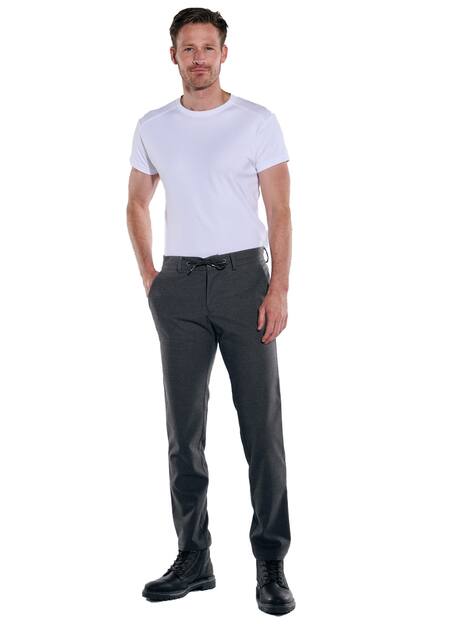 engbers Herren Chino regular , Mausgrau
