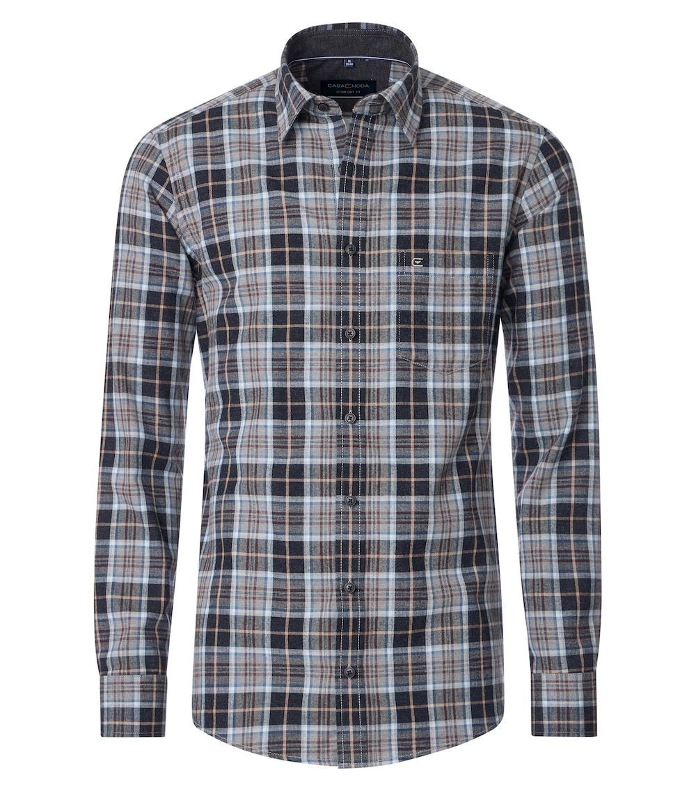 Freizeithemd kariert Comfort Fit