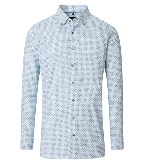 Businesshemd Print Modern Fit