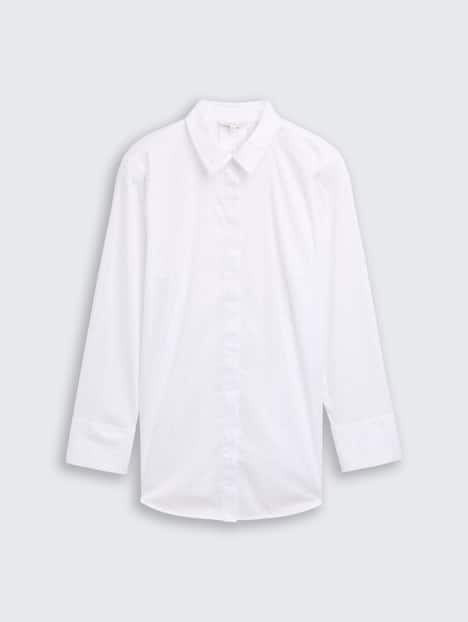 Loose Fit Bluse mit Strasssteinen