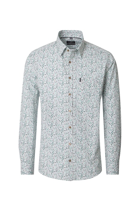 Freizeithemd Langarm Print Casual Fit