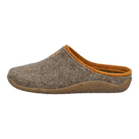 Damen Hausschuh Vinny 01, braun-kombi