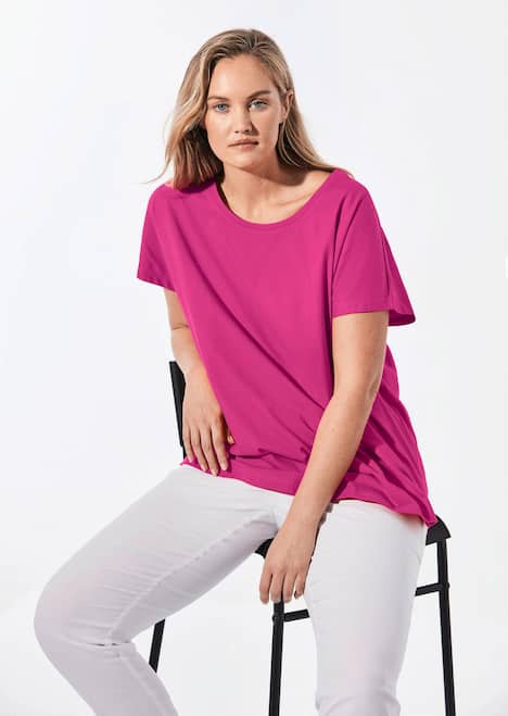 Shirt mit Rundhalsausschnitt