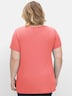 T-Shirt Kurzarm Uni Ohne Kragen