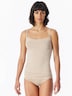 Schiesser Damen Spaghettitop 2-Pack Modal Essentials - sand