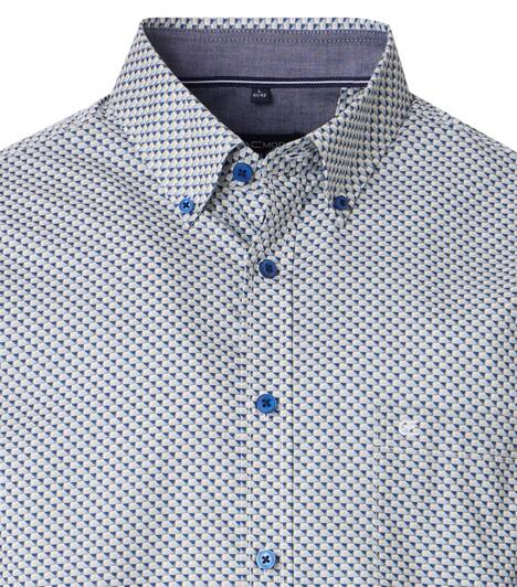 Freizeithemd Kurzarm Print Casual Fit