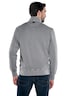engbers Herren Sweatjacke mit Zipper , Silbergrau