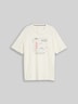T-Shirt mit Waffelstruktur