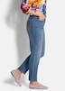 Baumwoll-Stretch Mom Jeans SARA