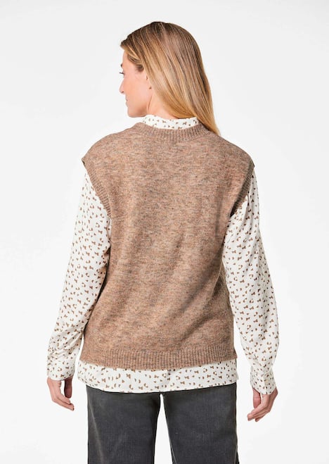 Zeitloser, kombistarker Pullunder