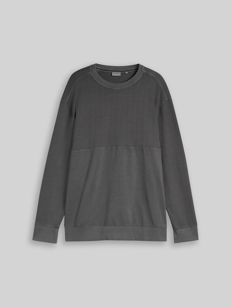 Sweatshirt im Used-Look