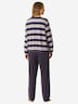 Schiesser Damen Pyjama Casual Essentials - indigo