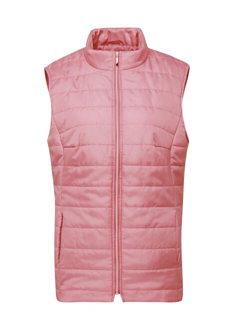 Leichte Steppweste mit Stehkragen