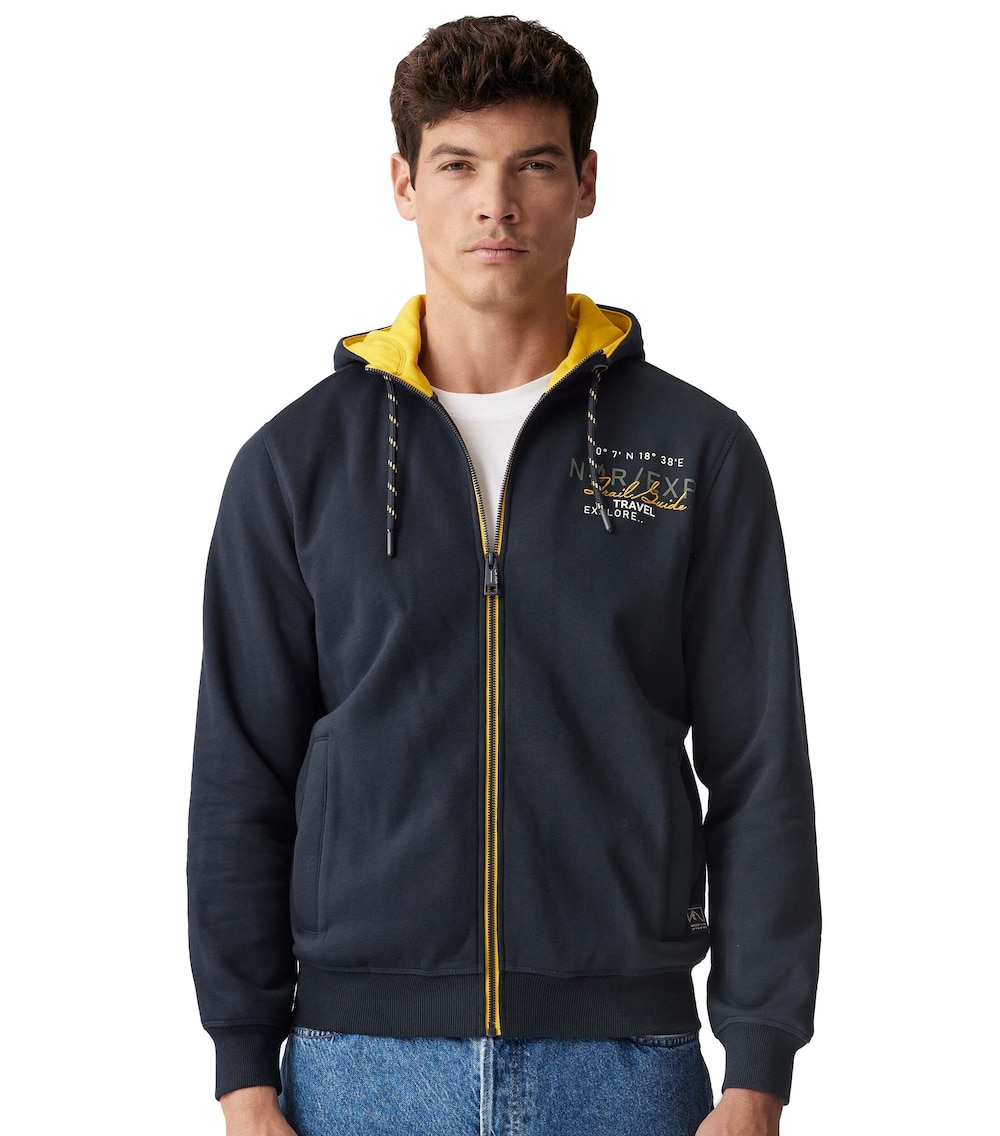 Sweatjacke uni
