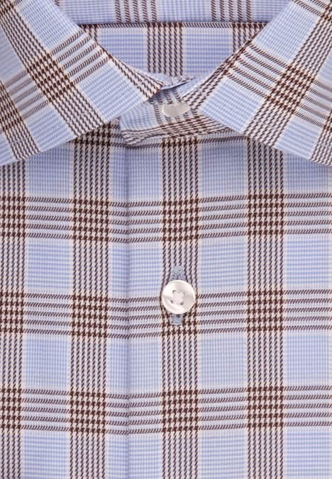 Herren Business Hemd - Karo