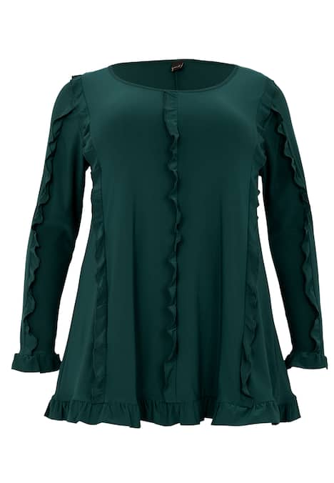 Tuniek flare pasvorm