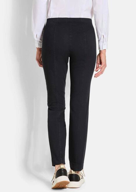 GOLDNER Broek LOUISA Bengaline broek LOUISA in denimlook