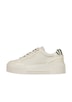 Sneaker mit Plateau-Sohle und Leo-Detail