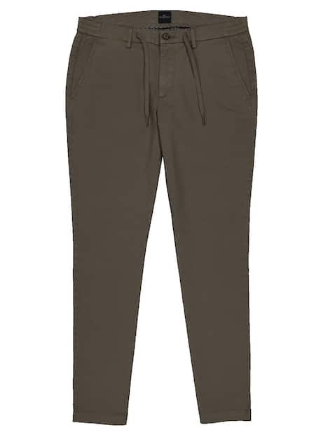 engbers Herren Chino mit Tunnelzug , Khaki