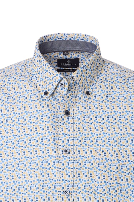 Freizeithemd Kurzarm Print Comfort Fit