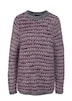 Trageangenehmer Pullover in Strukturmix