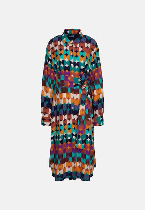 Damen Kleid - Geometrische Muster