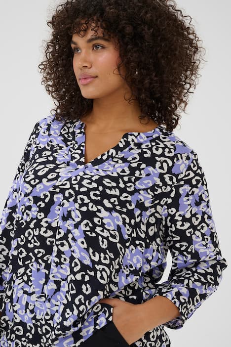 Kurzarm-Bluse Regular fit