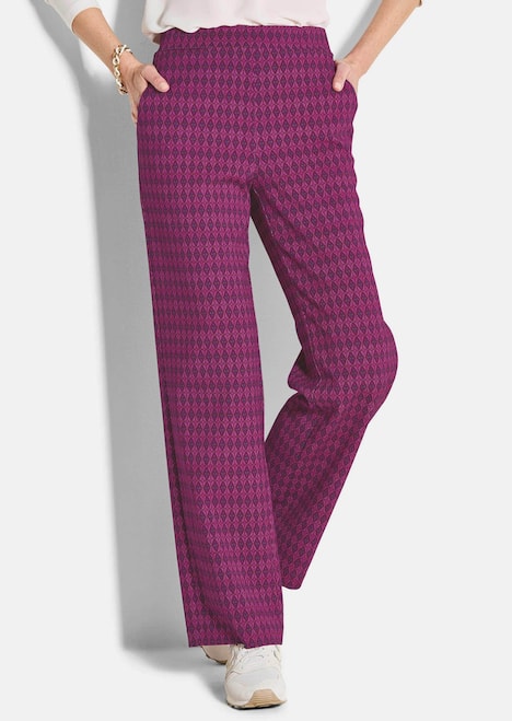 Elegante Schlupfhose mit weitem Bein