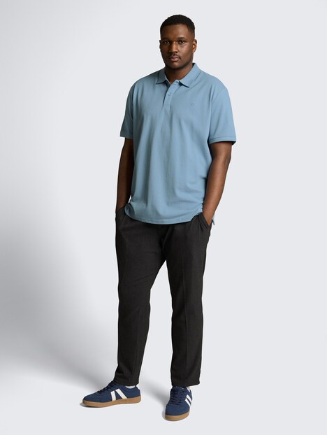 Piqué Poloshirt mit Logo-Stickerei