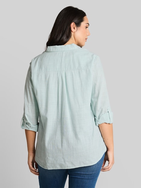 Bluse mit Brusttaschen