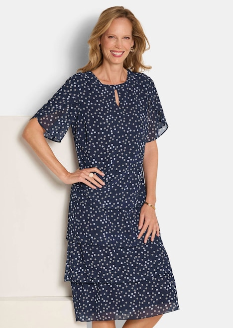 Sommerkleid mit Tupfen-Muster