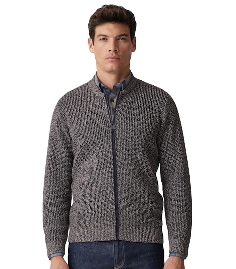 Strickjacke uni