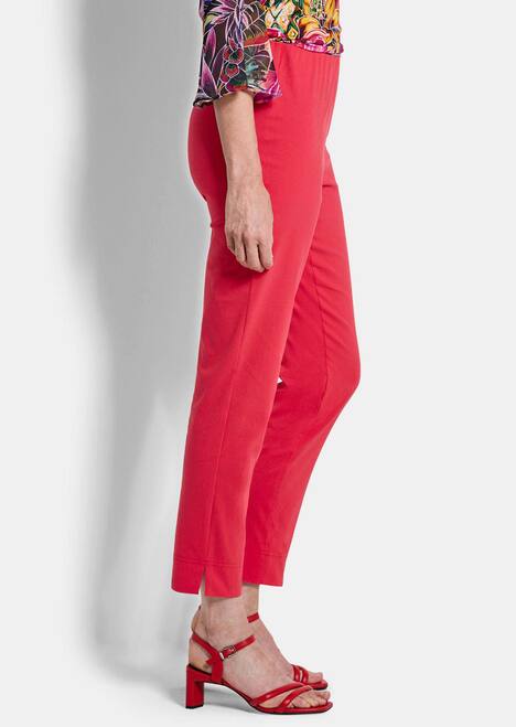 Elegante 7/8-Hose mit Schlupfbund