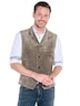 Herren Sakkoweste , Khaki