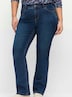 Bootcut-Jeans Bootcut-Jeans mit schmalem Bein und bequemer Taille Fester Bund Uni