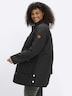 Steppjacke Steppjacke mit Cord-Akzenten Langarm Umlegekragen