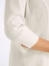 Leinen-Blazer 3/4-Arm Reverskragen